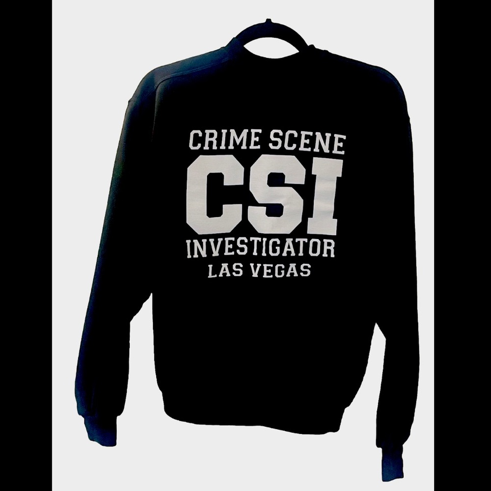 CSI Graphic Sweatshirt sz Medium